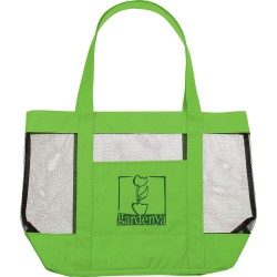 Non Woven Bags - Surfside Mesh Accent Tote
