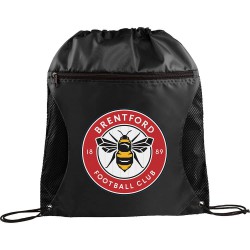 Duffle Bags & Sacks - Zippered Side Mesh Drawstring Sportspack