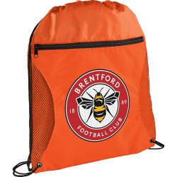 Duffle Bags & Sacks - Zippered Side Mesh Drawstring Sportspack