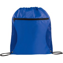 Duffle Bags & Sacks - Zippered Side Mesh Drawstring Sportspack