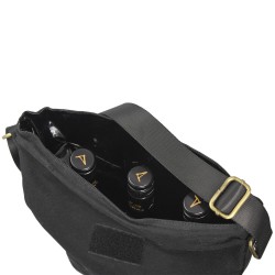Wine Holders & Carriers - Trekk Oil Canvas Wine Bag