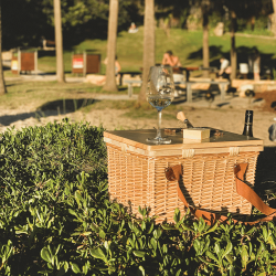 Picnic Sets - Sorrento Trekk Wicker Cooler Basket