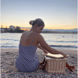 Picnic Sets - Sorrento Trekk Wicker Cooler Basket
