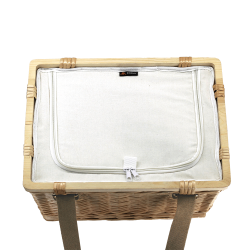 Picnic Sets - Sorrento Trekk Wicker Cooler Basket