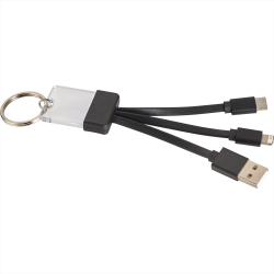 USB Hubs & Cables - Dazzle 3-in-1 Light Up Charging Cable