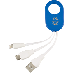 USB Hubs & Cables - The Troop 3-in-1 Charging Cable