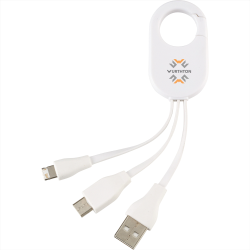 USB Hubs & Cables - The Troop 3-in-1 Charging Cable
