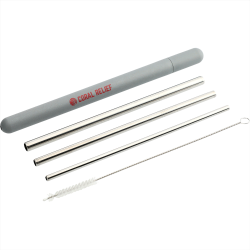 Homeware Products - Reusable Stainless Straw Set with Eco Tube