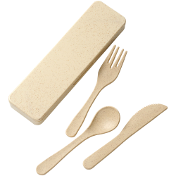 Homeware Products - Bamboo Fiber Cutlery Set - BG