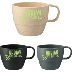 Coffee Mugs - Vert 13oz Wheat Straw Mug