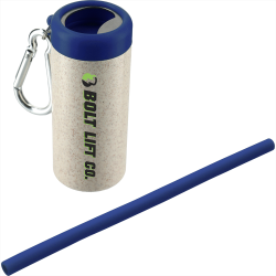 Bottle Openers - Reusable Straw in Bottle Opener Case