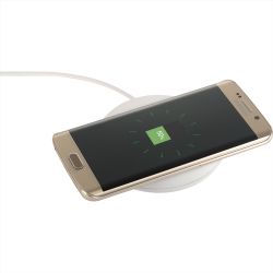 Phone & Tablet Chargers - Nebula Wireless Charging Pad with Integrated Cable