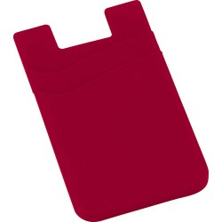Phone Accessories - Dual Pocket Slim Silicone Phone Wallet