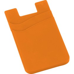 Phone Accessories - Dual Pocket Slim Silicone Phone Wallet