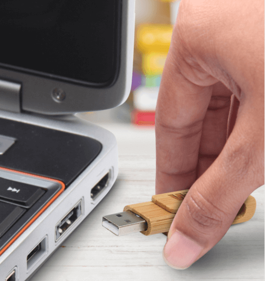 Wood & Bamboo Flash Drives